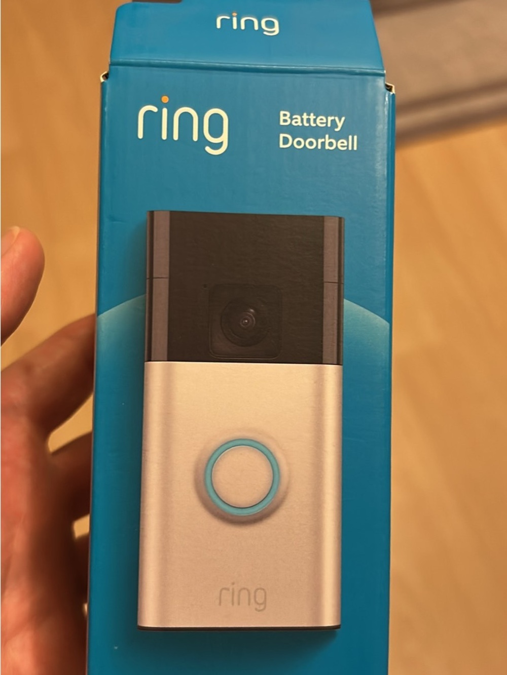 Ring Battery Doorbell in Silver